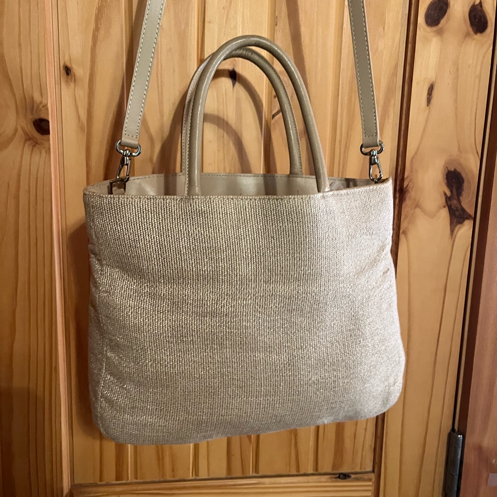 Furla Woven Tote With Dust Bag